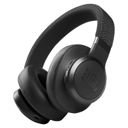JBL Live 660NC Bluetooth Over Ear Headphones, Black JBLLIVE660NCBLKAM